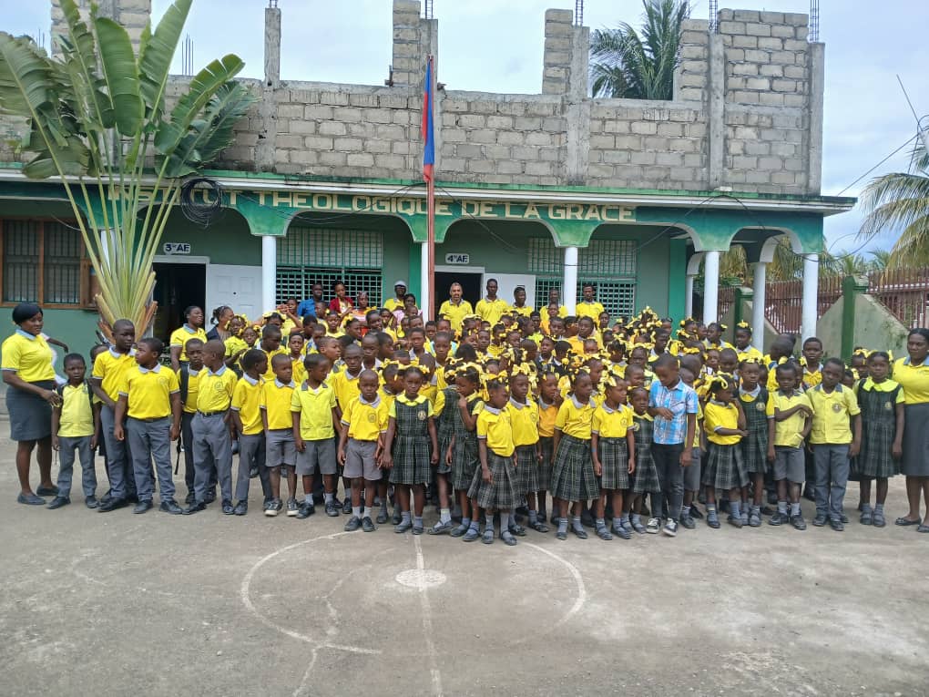 Classroom activities at the Grace school
